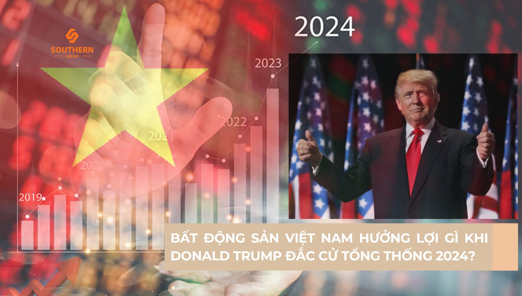 Bất động sản Việt Nam hưởng lợi được gì khi Ông Donald Trump đắc cử Tổng thống Mỹ?