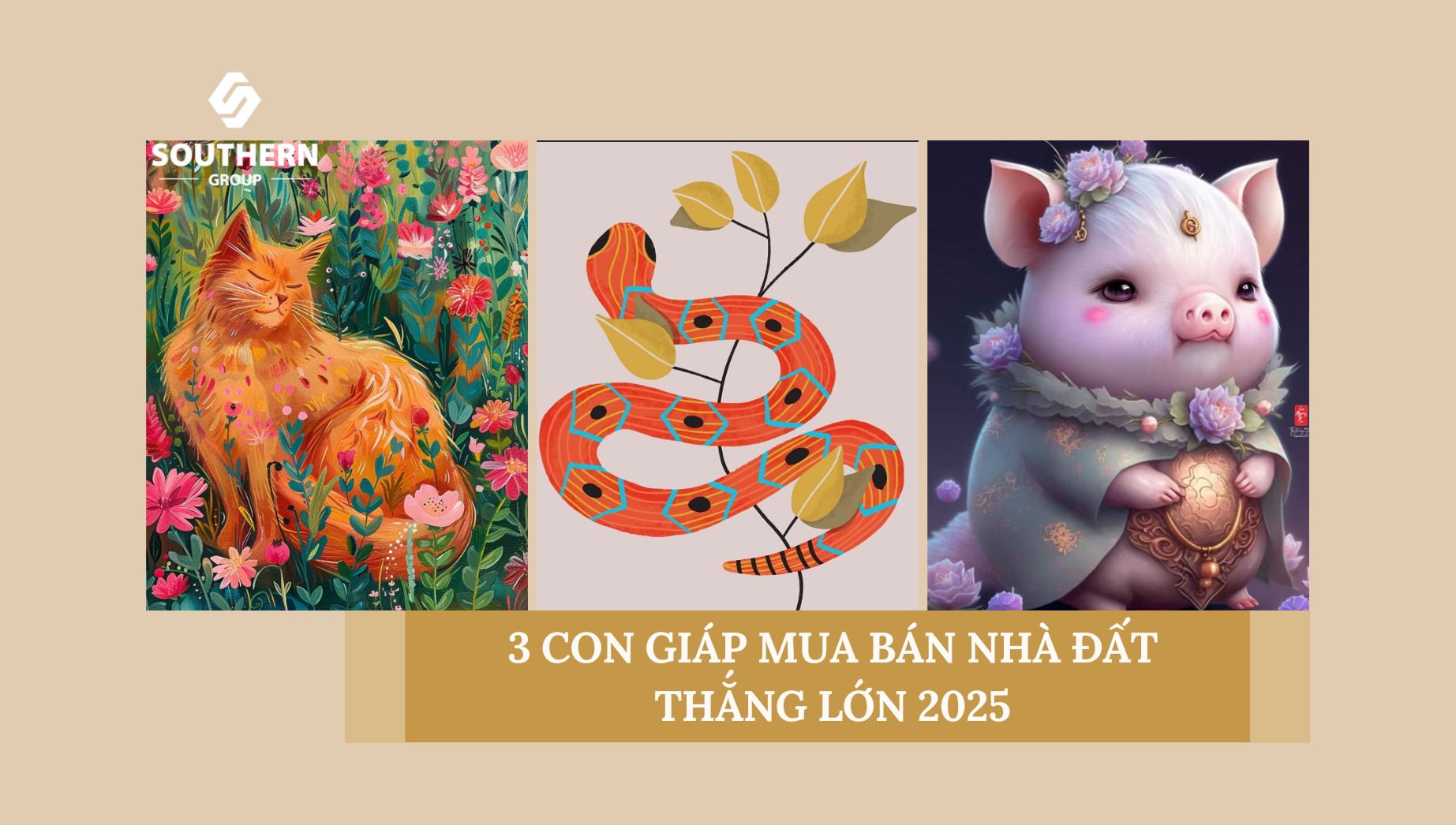 top 3 con giáp mua bán bất động sản thắng lớn 2025