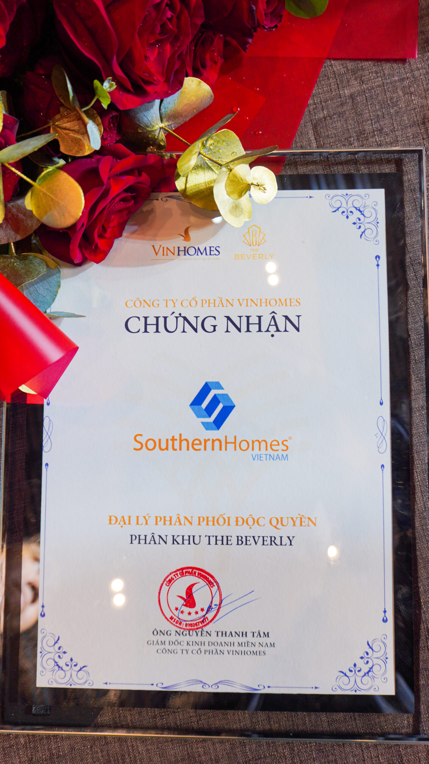 Southern Homes Việt Nam đối tác phân phối độc quyền phân khu cao cấp The Beverly 