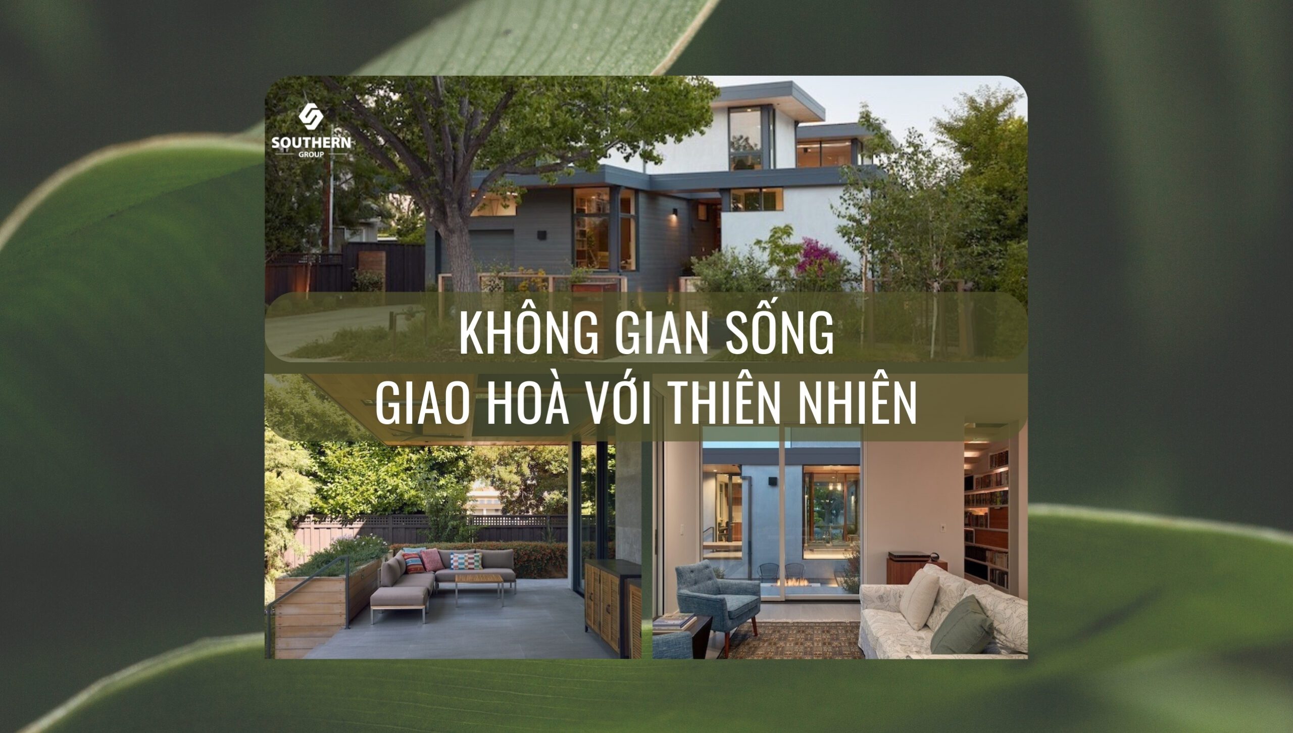 Góc nhà đẹp - Không gian sống giao hoà cùng thiên nhiên