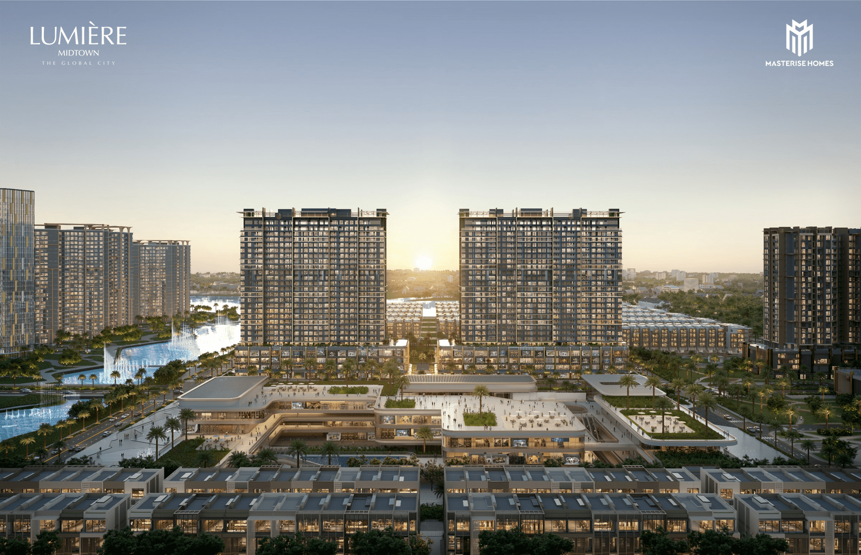 Lumiere Midtown phối cảnh