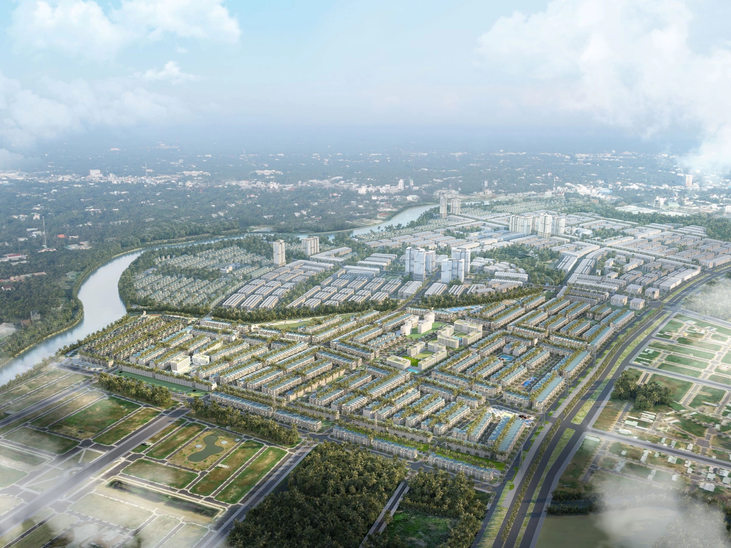 Phối cảnh tổng thể KĐT T&T City Millennia