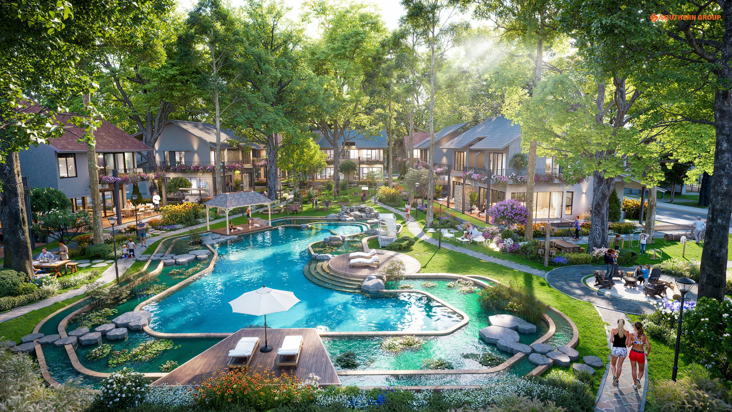 Thiết Kế Sân Vườn Biệt Thự 2