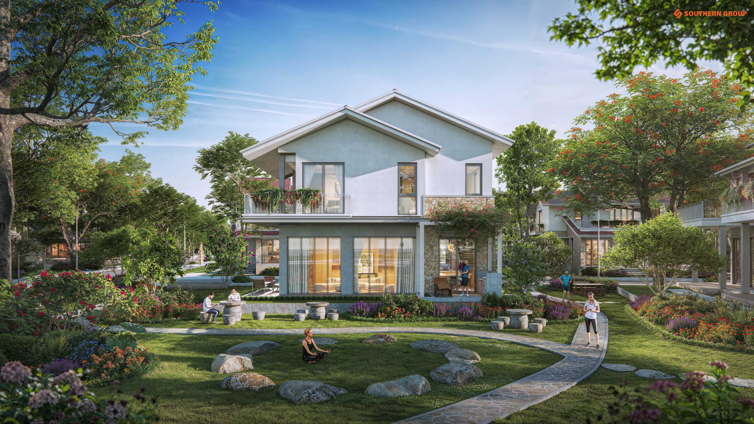 Thiết Kế Sân Vườn Biệt Thự