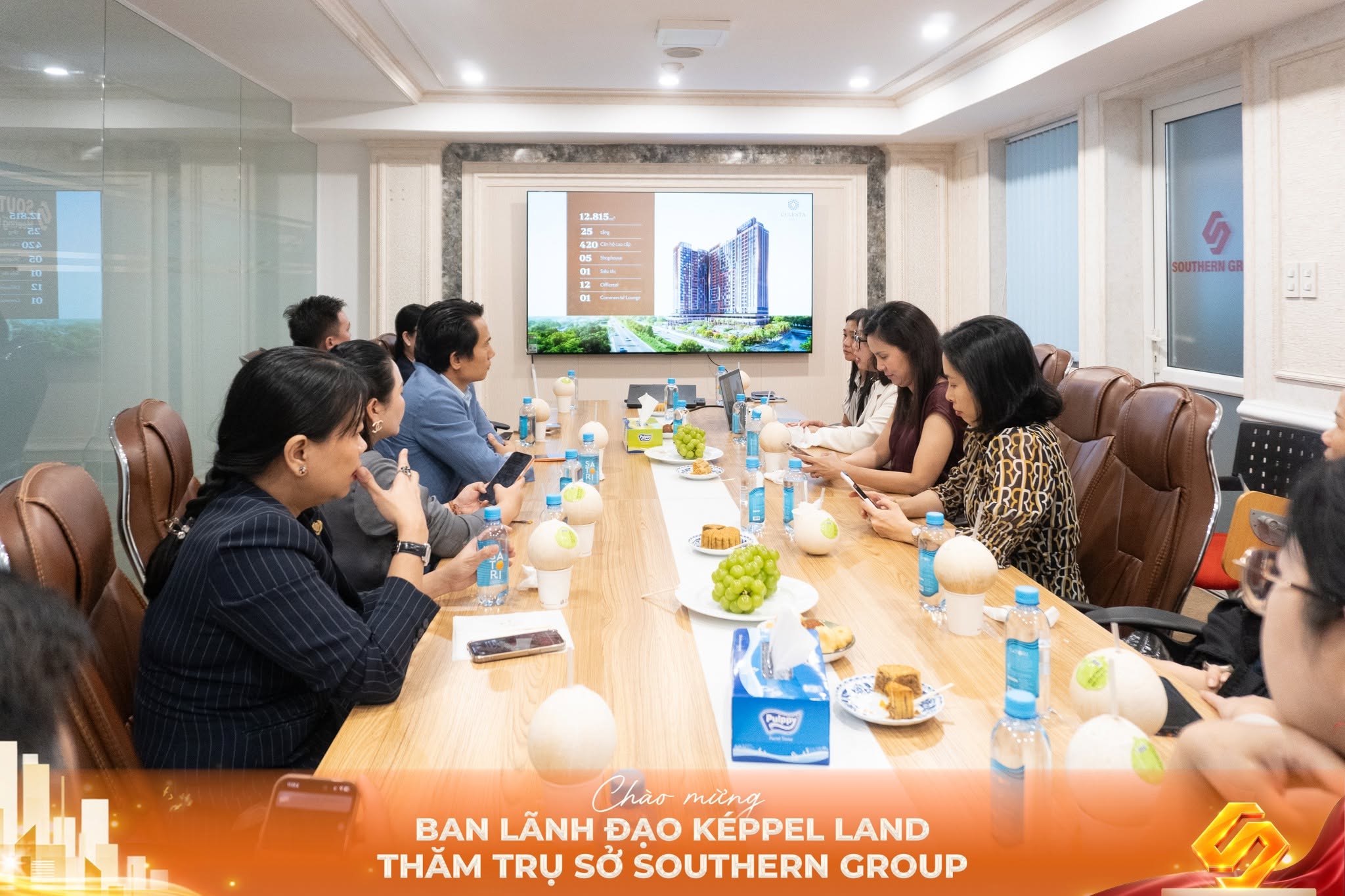 Southern Group Đón Tiếp Ban Lãnh Đạo Keppel Land 3
